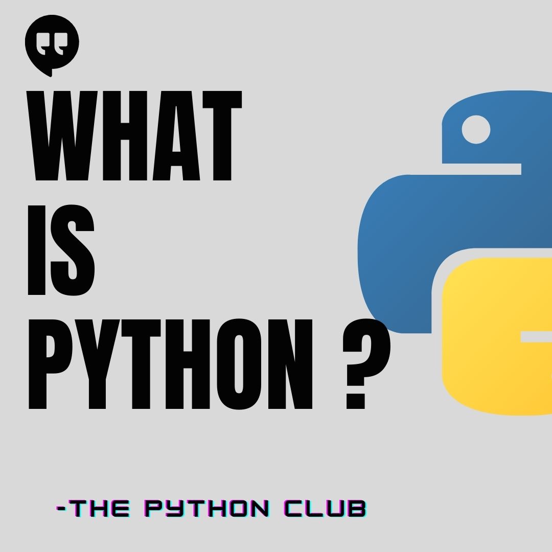 What is python ?